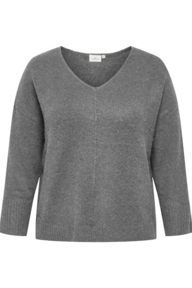 ONLY CARMAKOMA ΠΛΕΚΤΗ ΜΠΛΟΥΖΑ PLUS SIZE